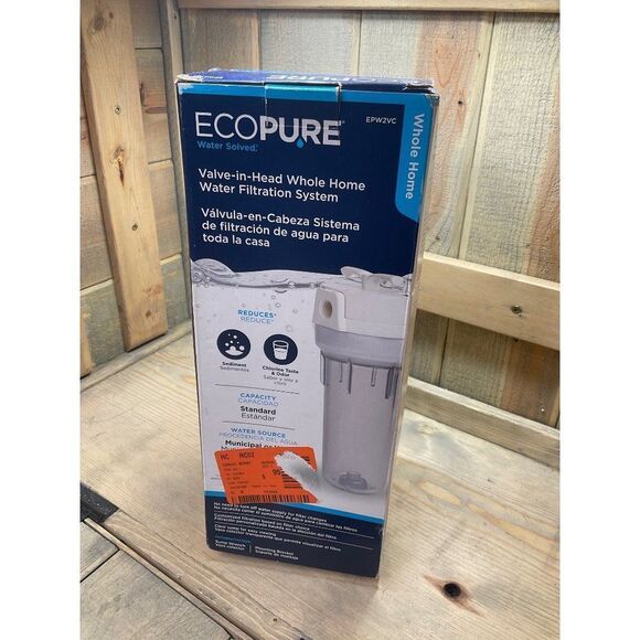 Other - 𝅺ECOPURE EPW2VC Universal Standard Capacity Whole House Water Filter Housing